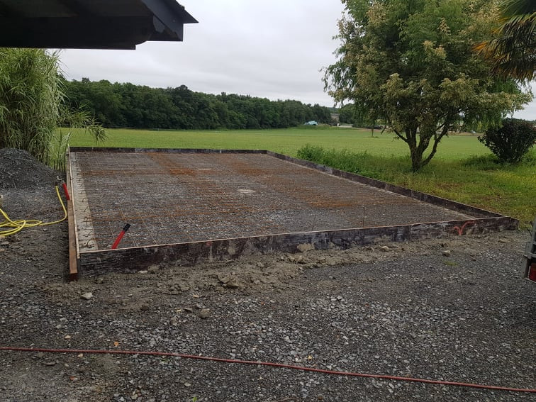 Dalle béton Ancenis